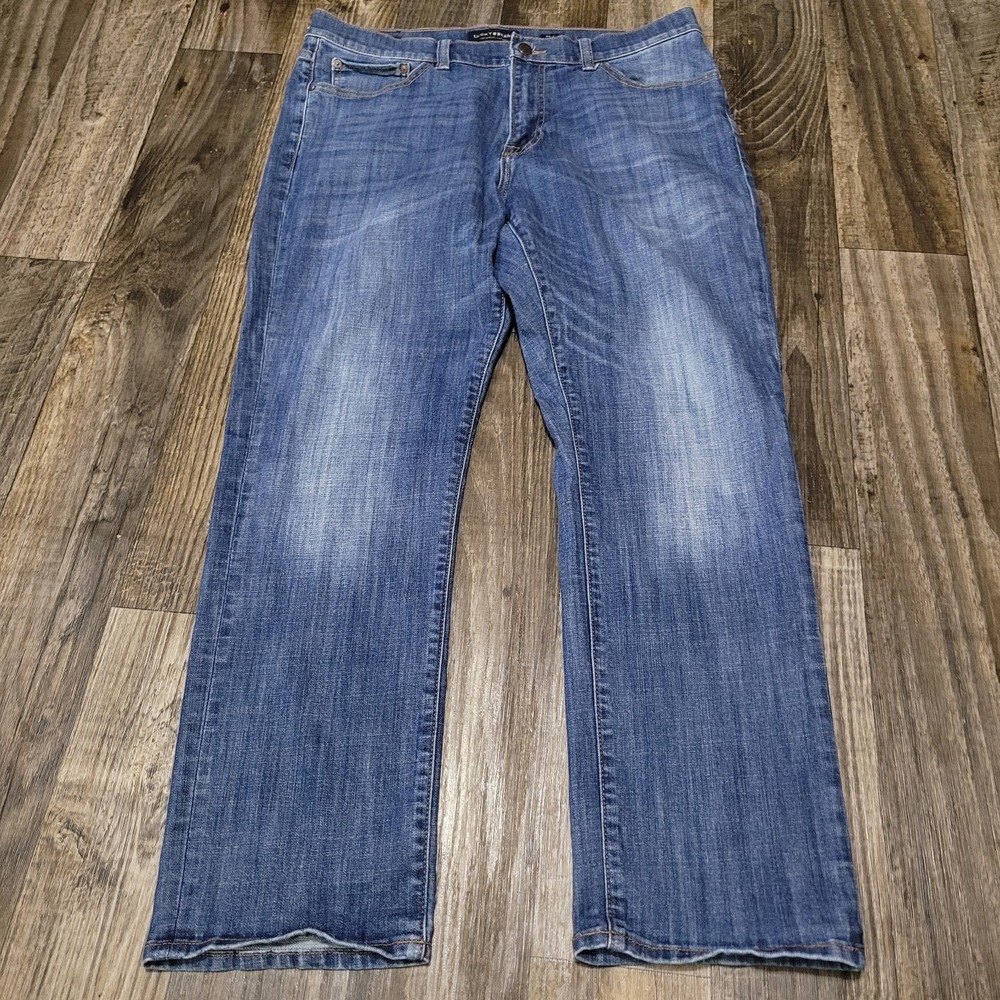 Lucky Brand Jeans Mens 34x30 Blue Good 410 Athletic Slim Medium Wash Denim
